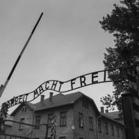 Visiting the Auschwitz and Birkenau Nazi Death Camps, Poland auschwitz arbeit macht frei