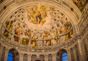 The Apse Fresco, Verona Cathedral, Italy verona cathedral half dome apse