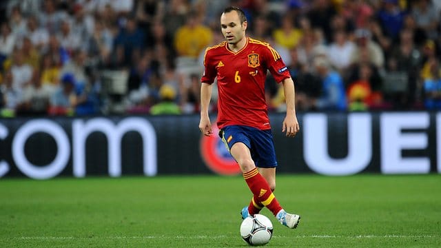 Image result for spain footballer iniesta