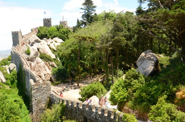 Sintra moorish castle