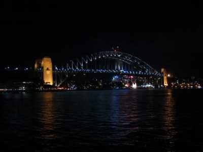 Sydney Harbor Bridge at Night