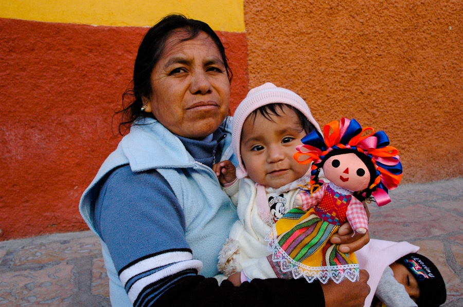 Doll vendor, San Miguel de Allende
