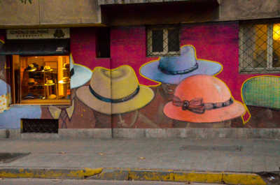 Hat Store, Bellavista Neighborhood, Santiago de Chile