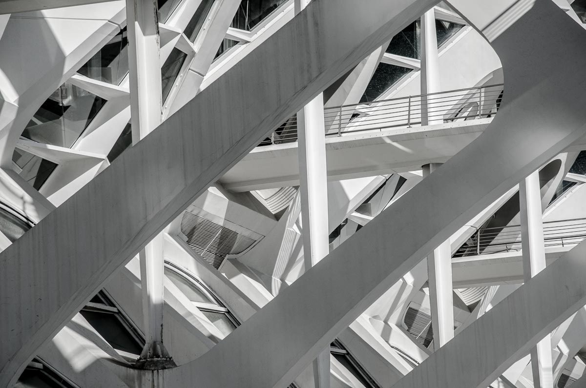 spain valencia city of arts and sciences science museum facade