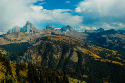 The Grand Tetons from the Idaho Side