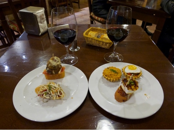 pintxos san sebastian gandarias