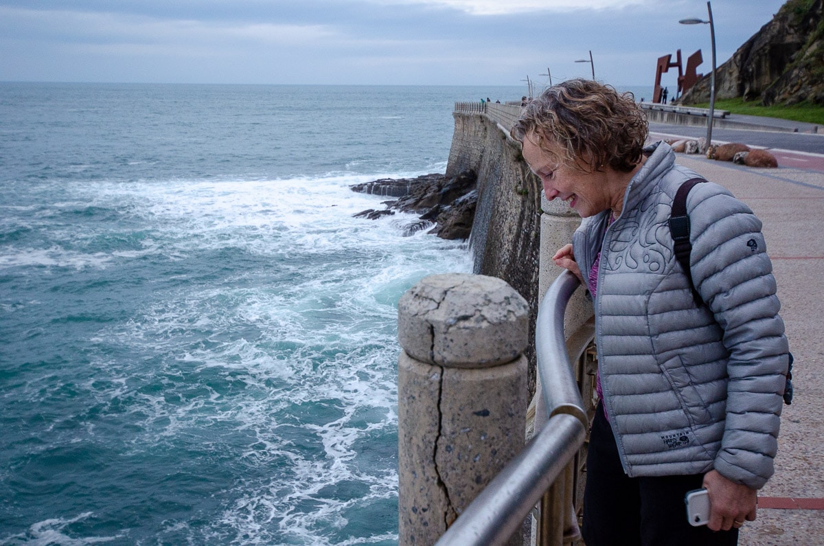 spain san sebastian bay wet Kris