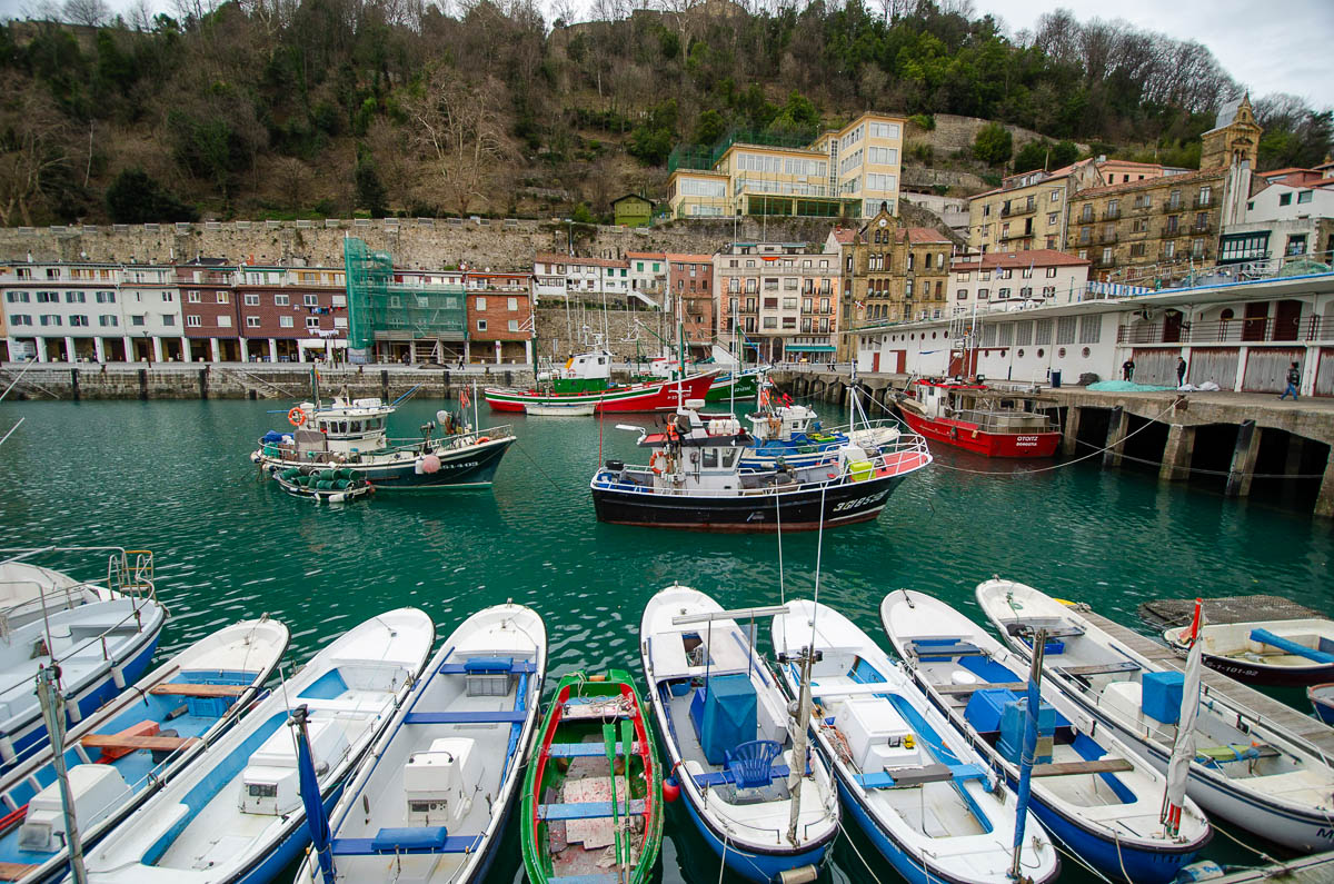 spain san sebastian harbor