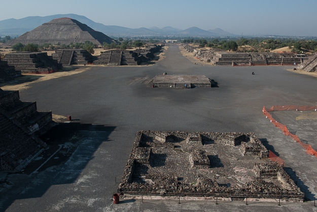 Teotihuacan Pyramid Moon