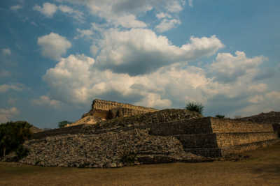 Mayan Temple Ruins, Kabah, Yucatan, Mexico