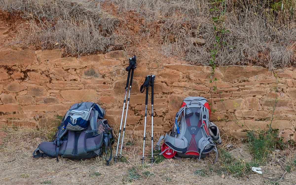 Camino de Santiago backpacks