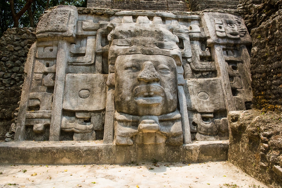 Temple Of The Masks Lamanai Belize Travel Past 50