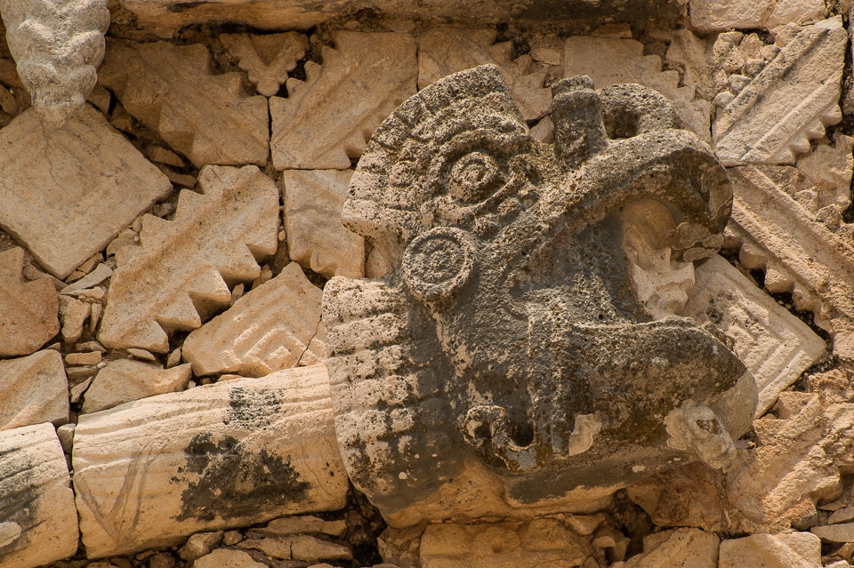 Uxmal feathered serpent