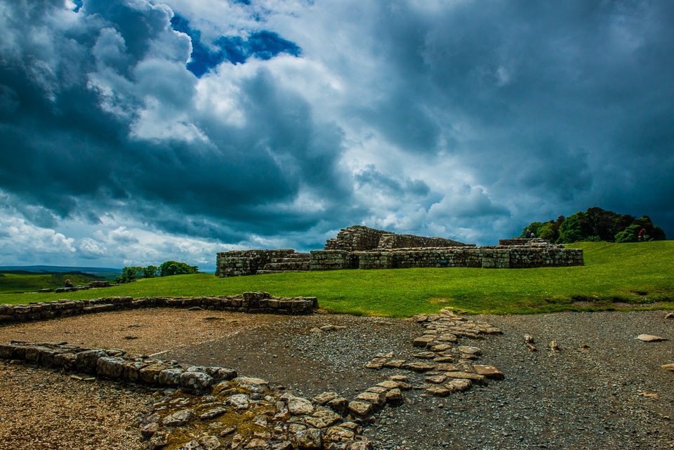 Housesteads Fort, Hadrian's Wall, England - Travel Past 50