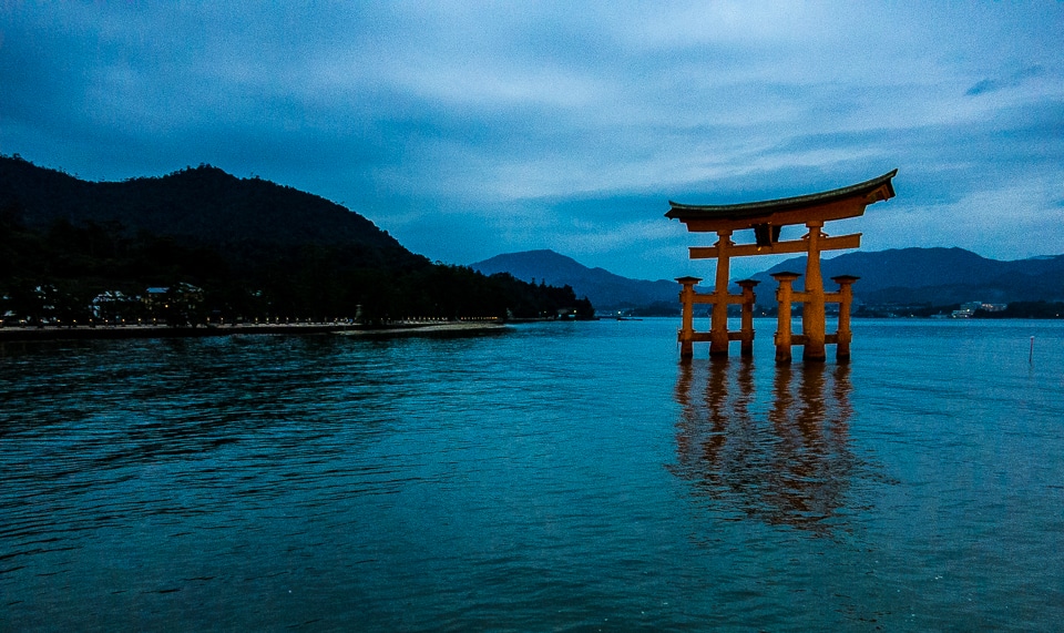 Itsukushima shrine near Hiroshima