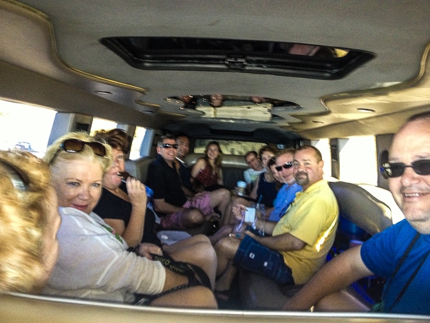 aussie hummer limo party