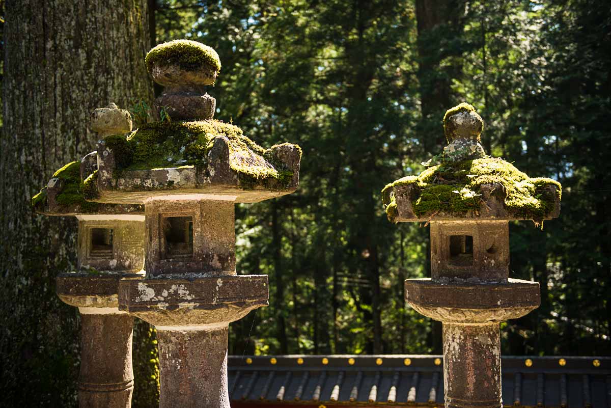 japan nikko lanterns