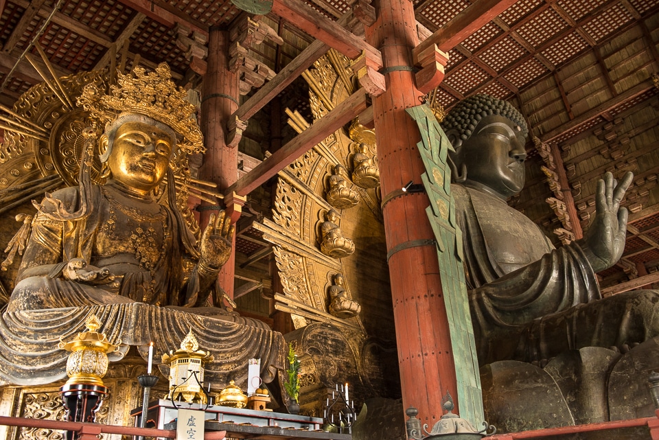 Nara big buddha Todai-ji