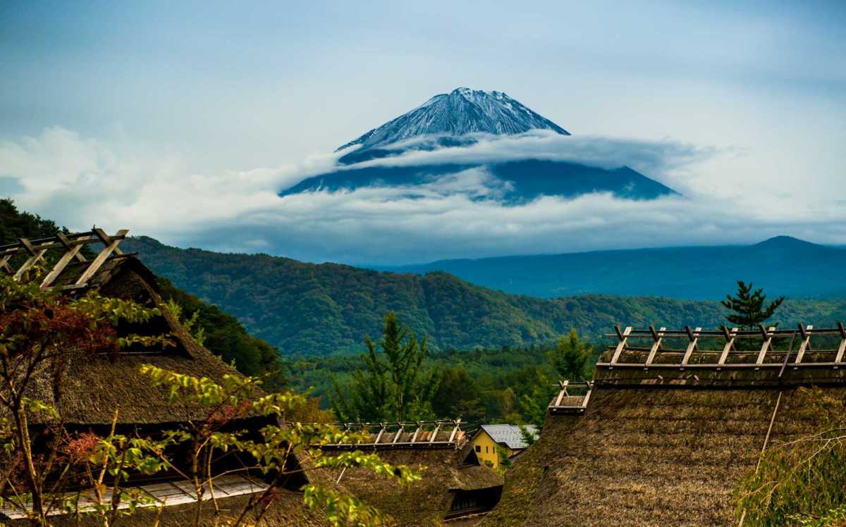 How to write mount fuji in japanese