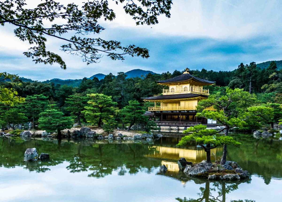 temple golden pavilion kyoto h