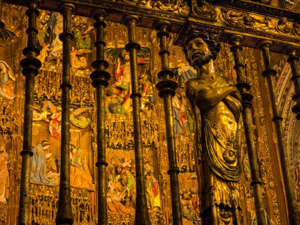 altar bars Toledo Cathedral