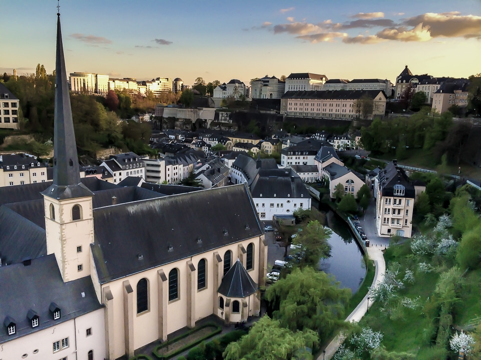 Luxembourg lower city