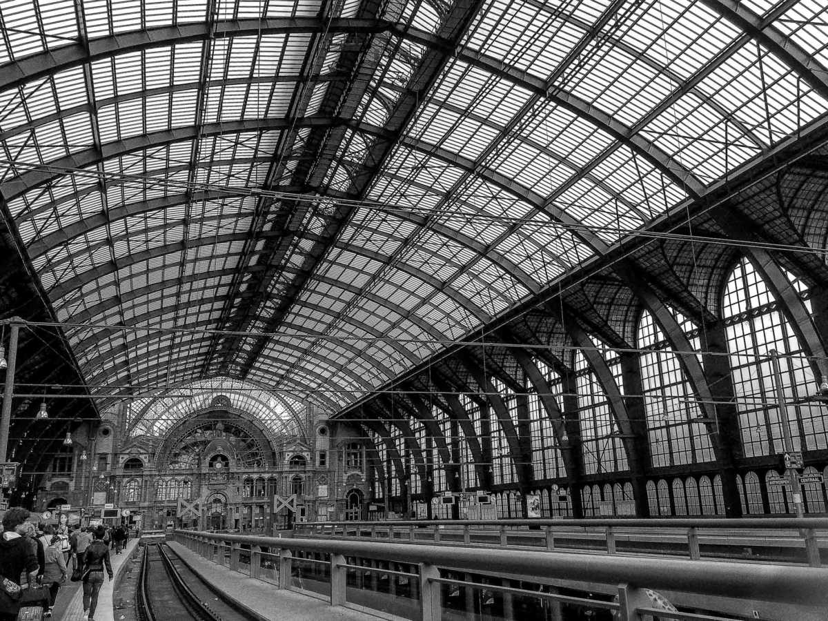 Why we travel. The romance of train stations.