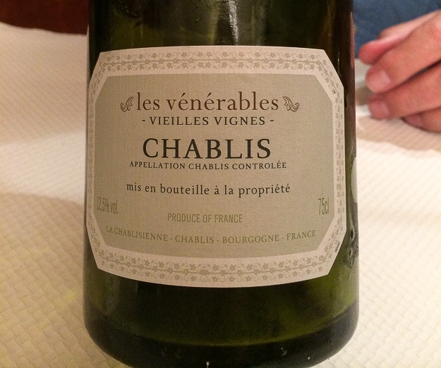 chablis label