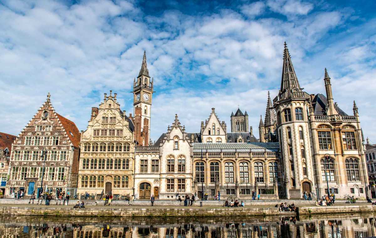 Rooftops, Spires, and Façades, The Architecture of Ghent ...