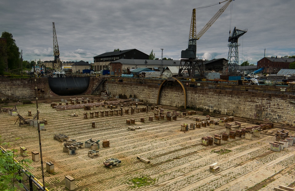 drydock Suomenlinna helsinki Finland