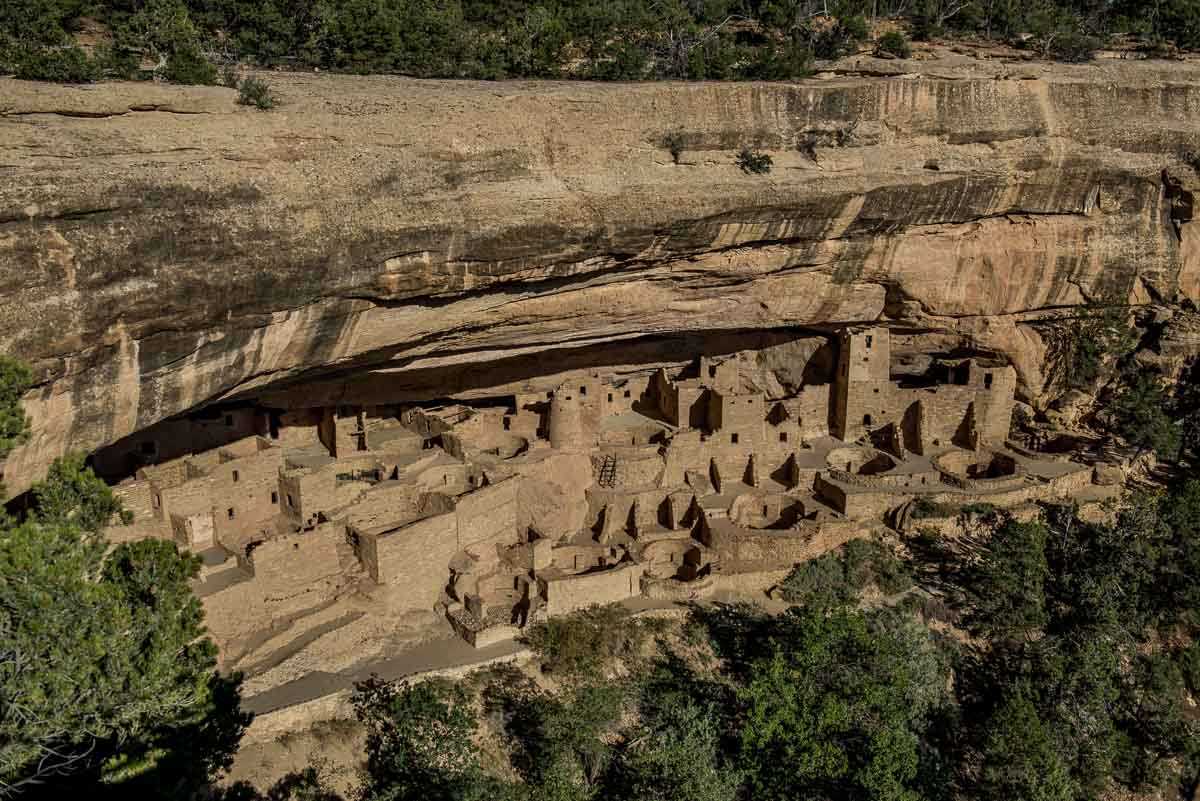 USA Colorado Mesa Verde national park cliff palace 1