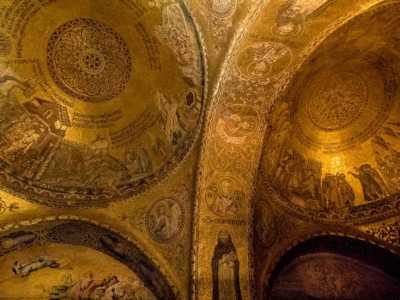 Ceiling, San Marco Basilica, Venice, Italy