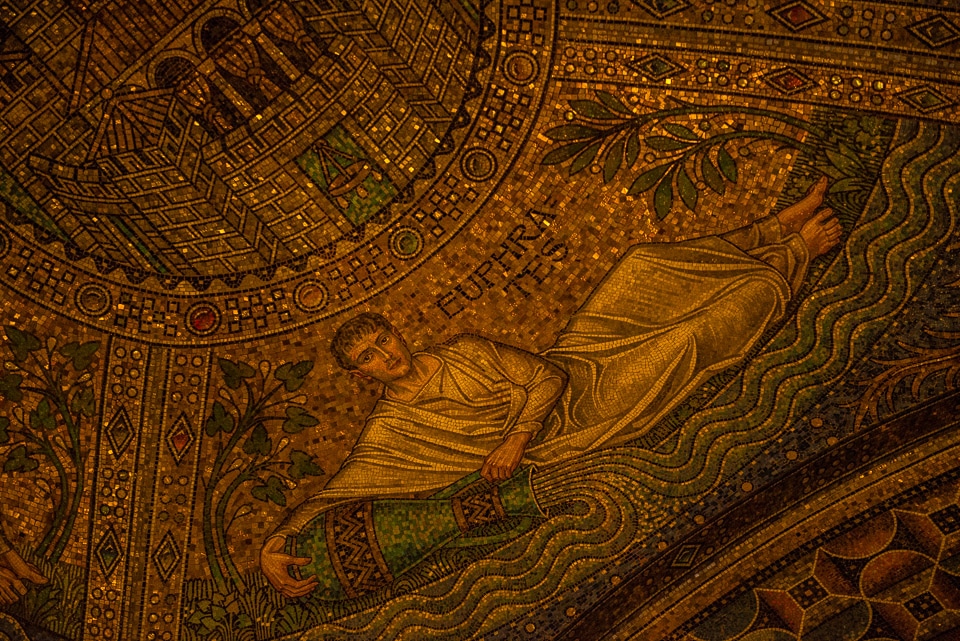 aachen cathedral mosaic