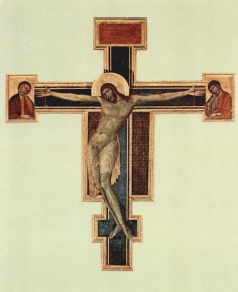 cimabue crucifix santa croce florence