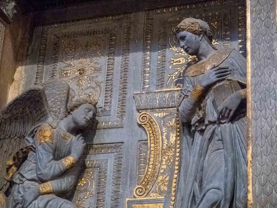 donatellos annunciation donatellos annunciation