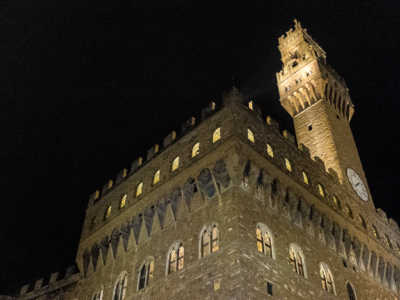 Drama in the Palazzo Vecchio, Florence, Italy