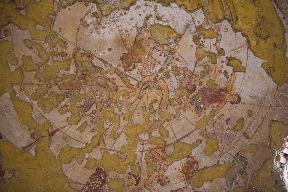 Quseir Amra zodiac fresco jordan