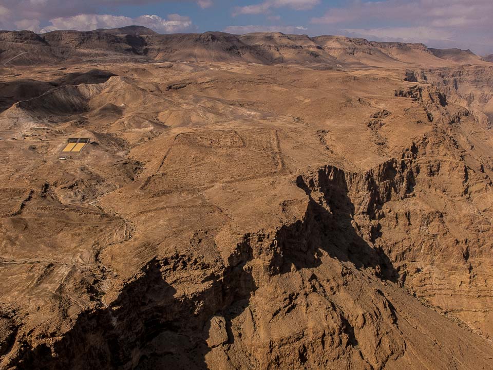 Titus roman camp Masada israel