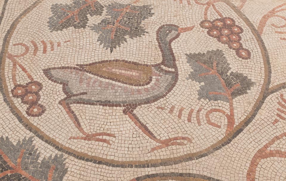 jordan museum duck mosaic