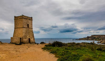 Watchtowers, Golden Bay, Malta