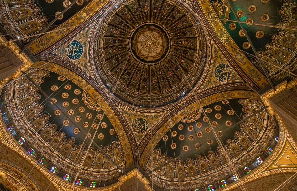 ceiling 2 mosque Muhammad Ali Cairo