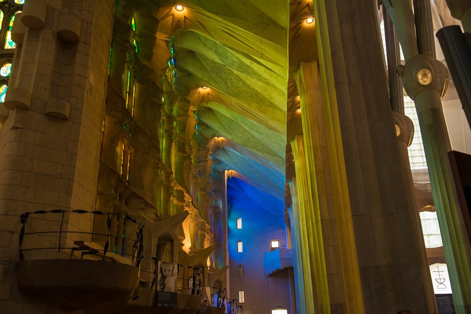 Window Light, Sagrada Familia, Barcelona - Travel Past 50