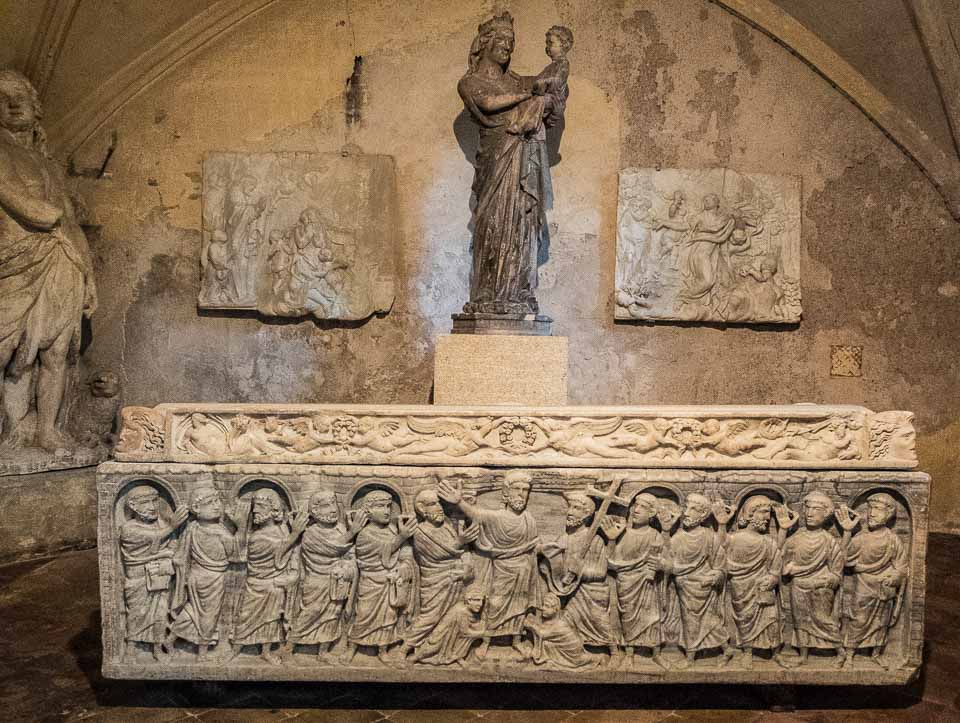 cathedral sarcophagus aix en provence france