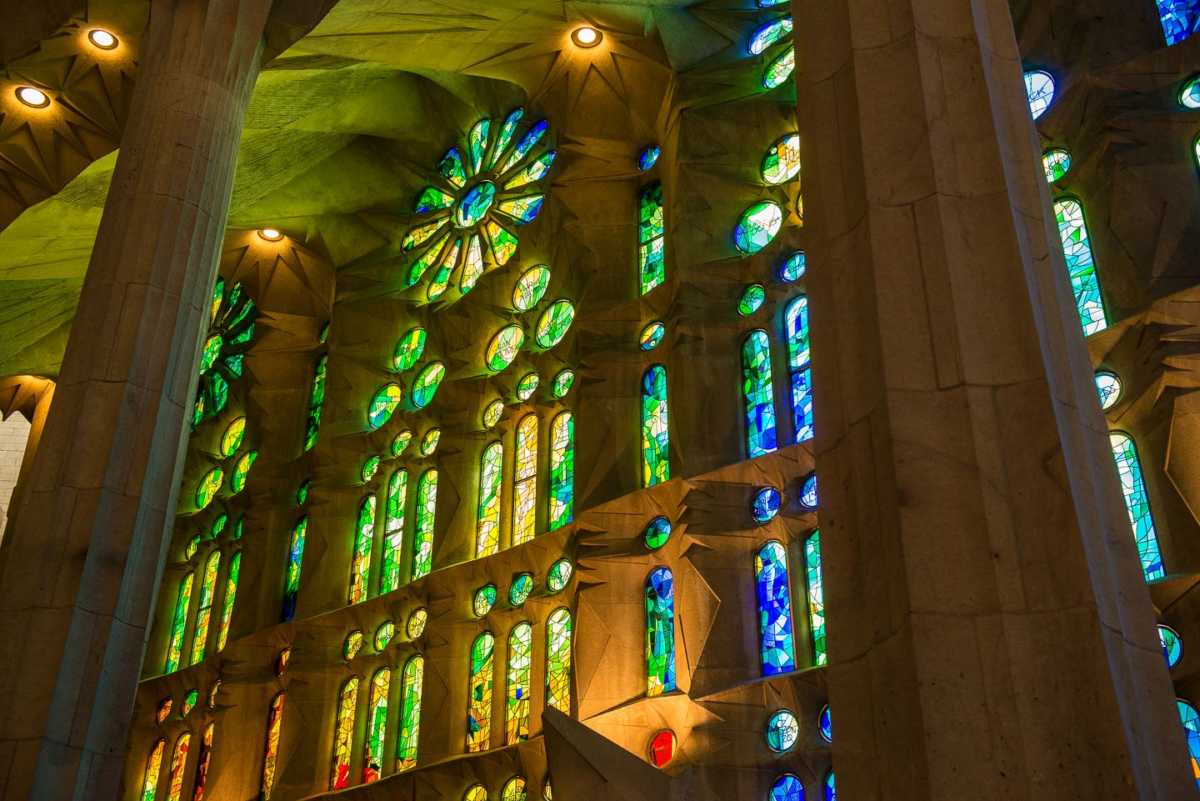 spain_barcelona_sagrada familia_windows 3 Unesco world heritage spain