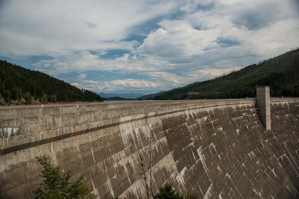 Hungry Horse Reservoir, Montana Travel Past 50
