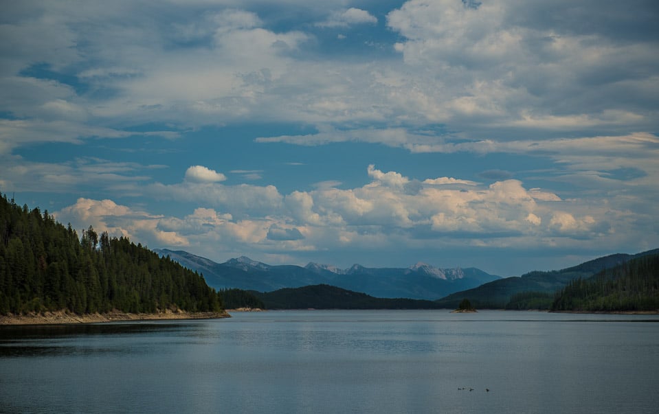 Hungry Horse Reservoir, Montana Travel Past 50