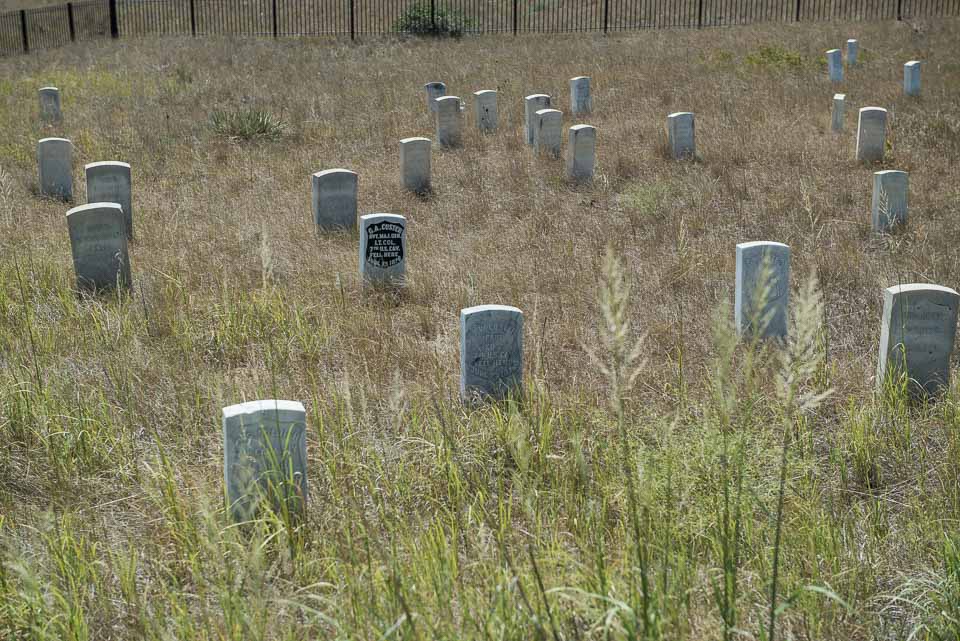 last stand hill markers little big horn