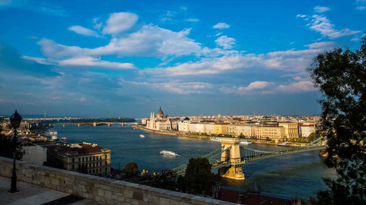 The Danube  River Budapest  Hungary  Travel Past 50