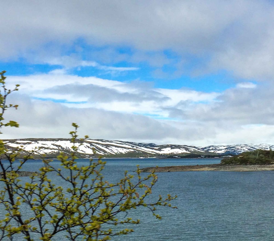 Cross country on Norway's Bergen Railway offers long views of snow, waterfalls, rivers and lakes. And skies.