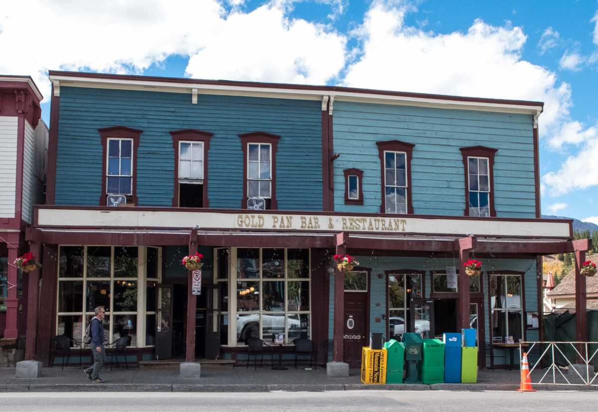 Gold Pan Bar on Main Street is the oldest bar in Breckenridge.